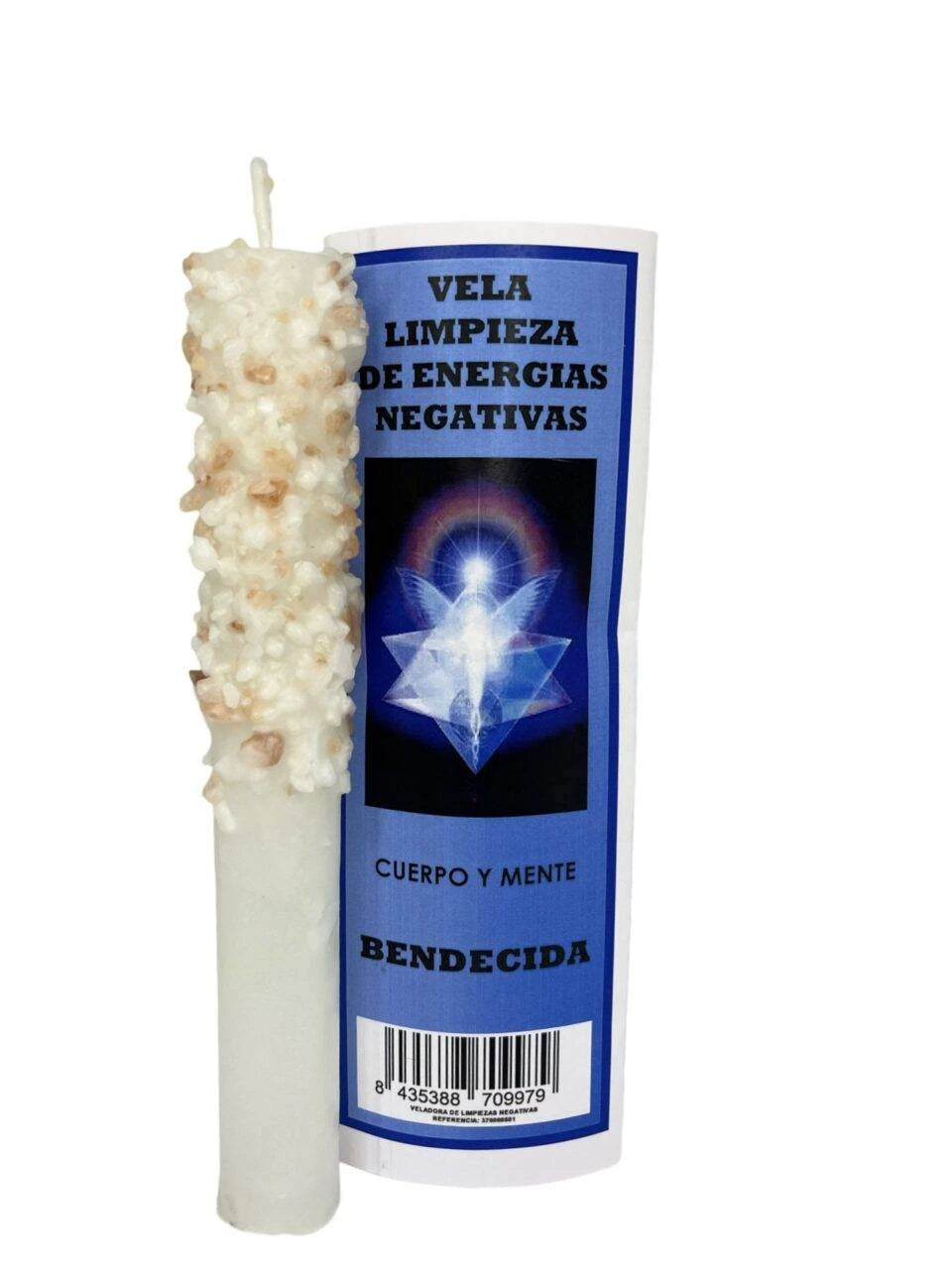 Veladora Sal Himalaya Limpieza Energías